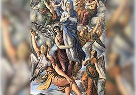 'La Asunción de la Virgen', óleo de Zabaleta.