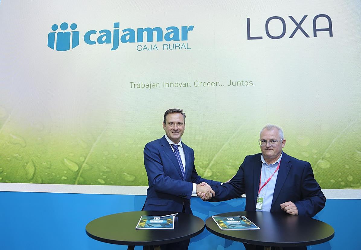 Firma del convenio San Isidro de Loja.