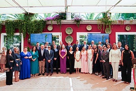 Las imágenes del acto de los gestores administrativos