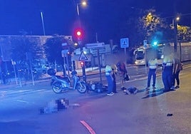 Herido grave el acompañante de un motorista al salir despedido tras chocar con un coche en Maracena.