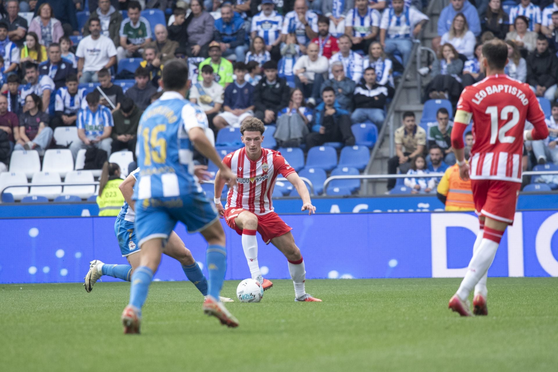 Cabeza y corazón en Riazor