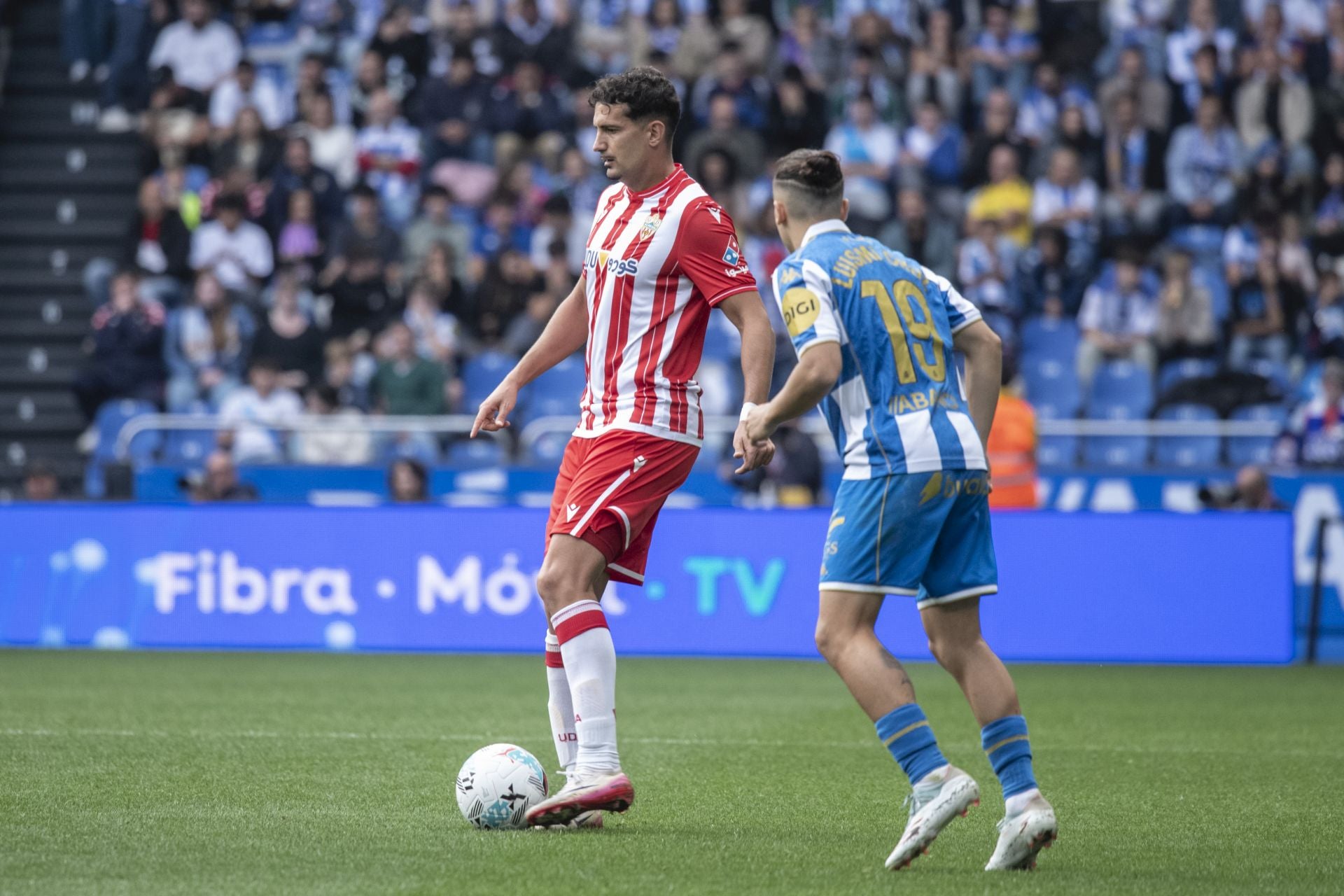 Cabeza y corazón en Riazor