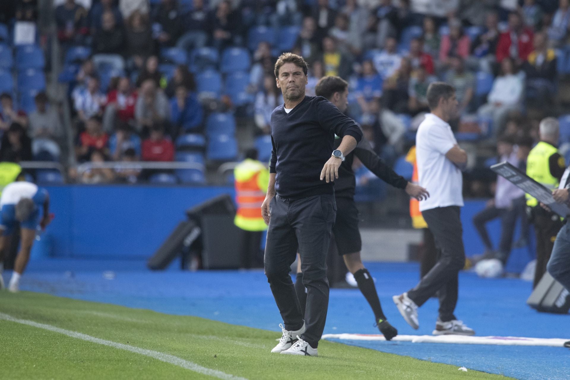Cabeza y corazón en Riazor