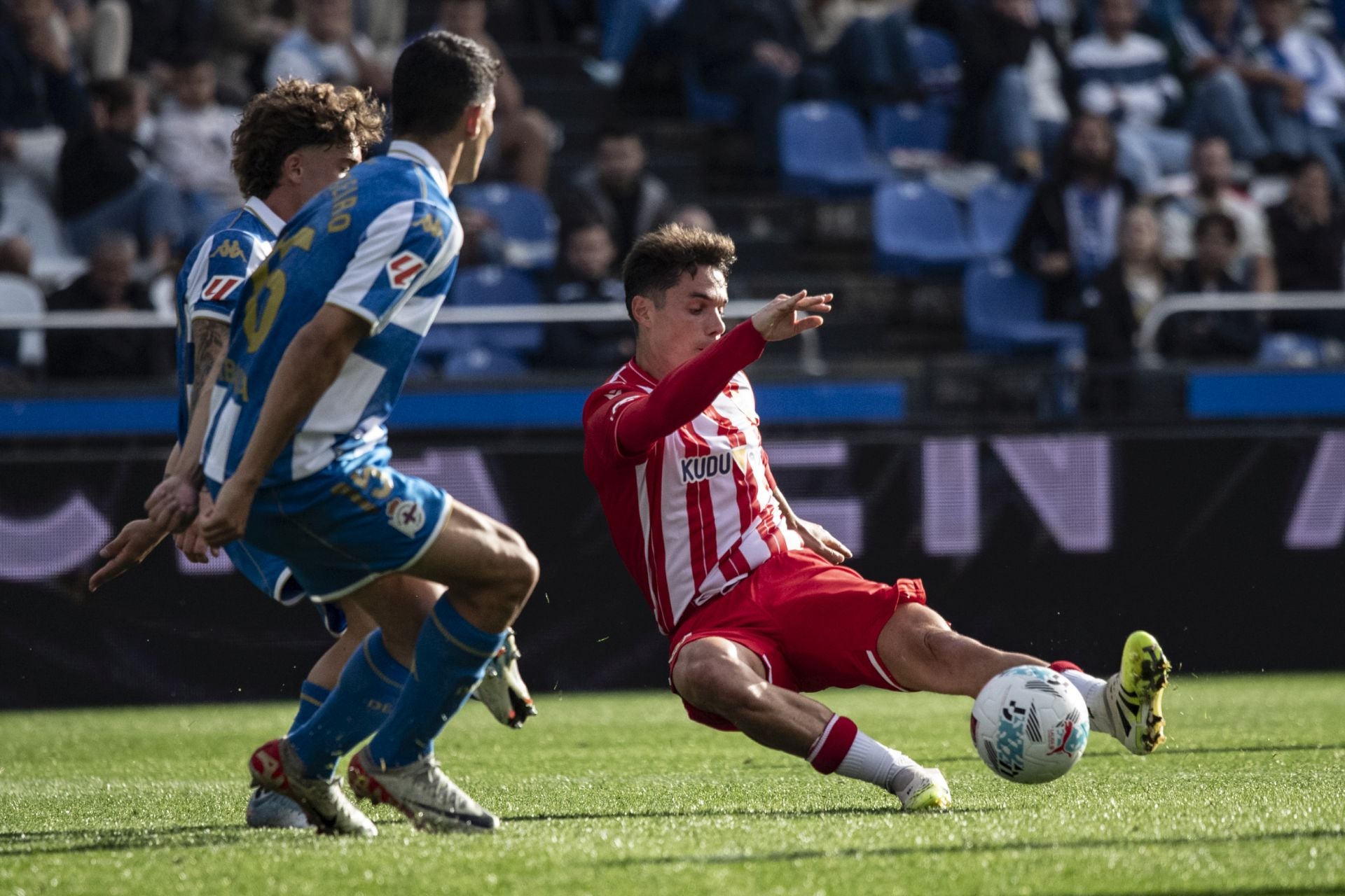 Cabeza y corazón en Riazor