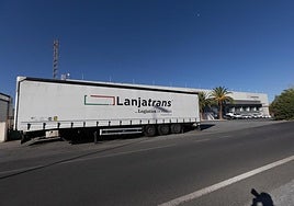 La sede de Lanjatrans en el polígono Juncaril.