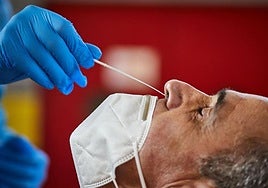 Test de coronavirus.