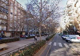 Avenida Don Bosco del Zaidín, donde se produjo el atropello.