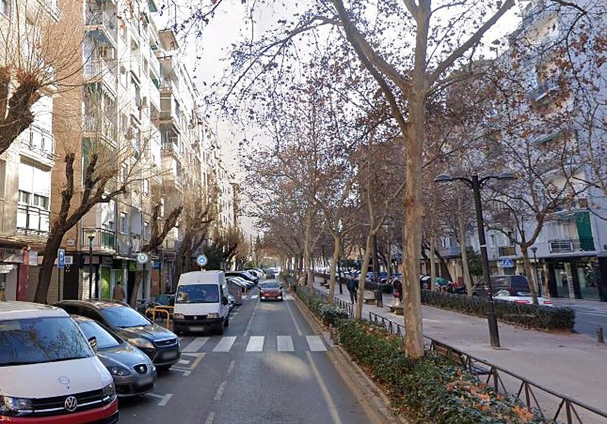 Avenida Don Bosco del Zaidín, donde se produjo el atropello.