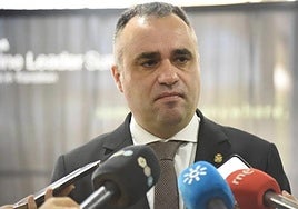 El presidente de la Diputación provincial, Francisco Rodríguez.