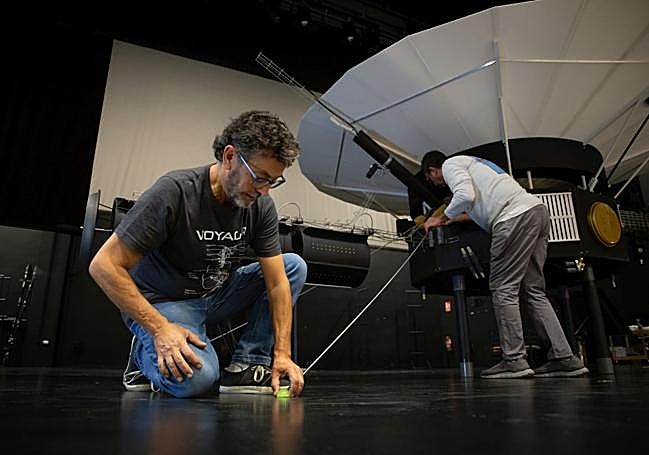 Últimos preparativos para el 'lanzamiento'.