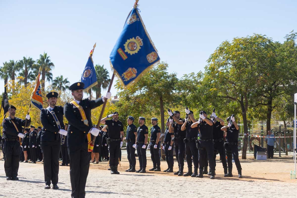 Las imágenes de la celebración del Patrón de la Policía en Granada