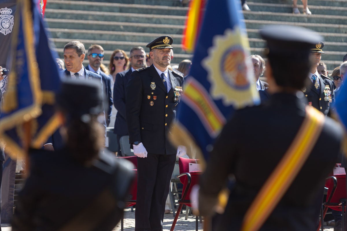Las imágenes de la celebración del Patrón de la Policía en Granada