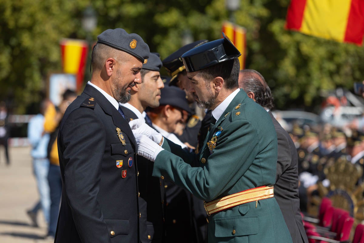Las imágenes de la celebración del Patrón de la Policía en Granada