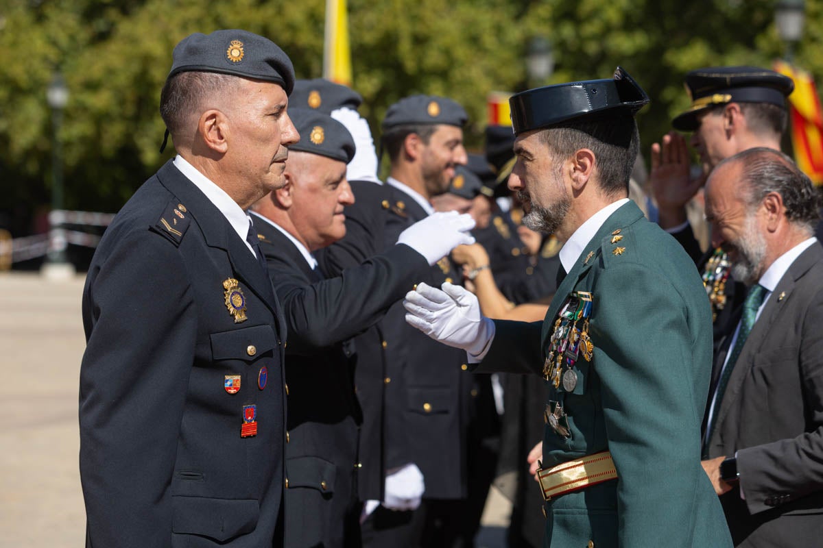 Las imágenes de la celebración del Patrón de la Policía en Granada