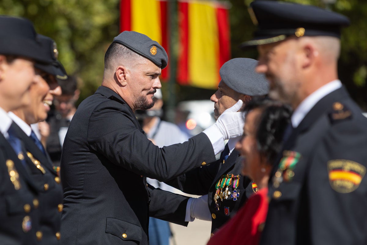 Las imágenes de la celebración del Patrón de la Policía en Granada