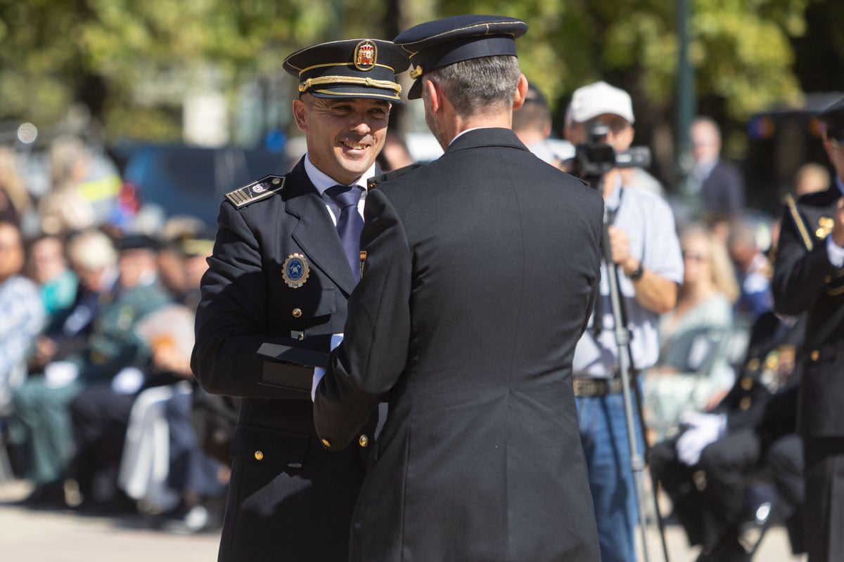 Las imágenes de la celebración del Patrón de la Policía en Granada