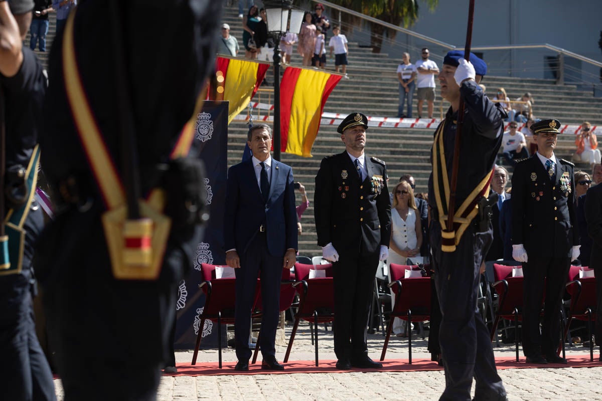 Las imágenes de la celebración del Patrón de la Policía en Granada
