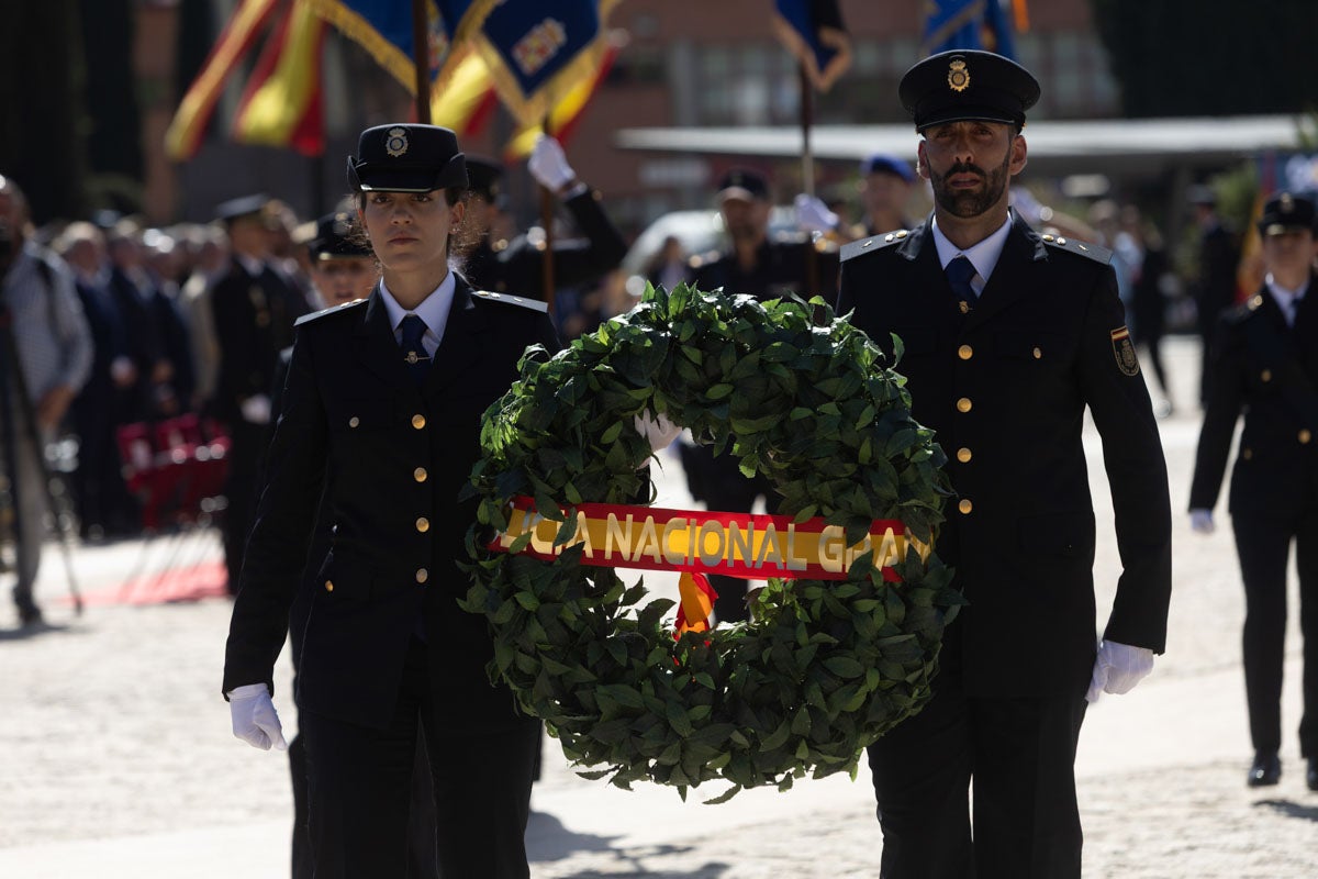 Las imágenes de la celebración del Patrón de la Policía en Granada