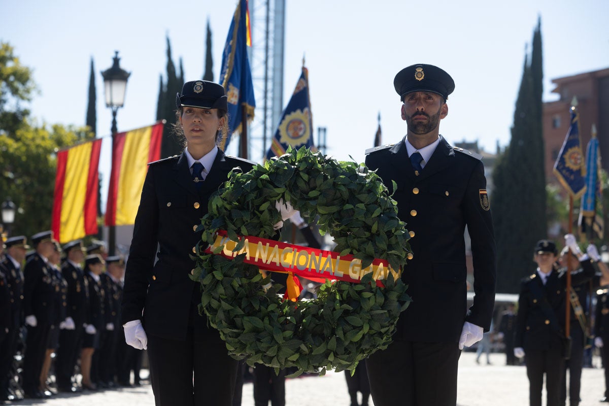 Las imágenes de la celebración del Patrón de la Policía en Granada