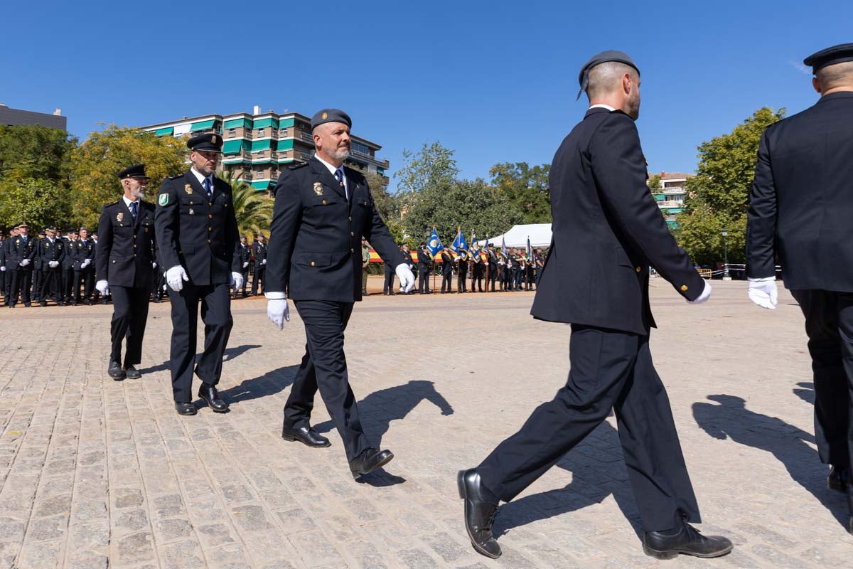 Las imágenes de la celebración del Patrón de la Policía en Granada