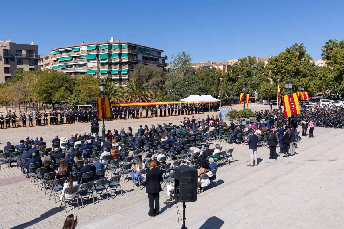 Las imágenes de la celebración del Patrón de la Policía en Granada