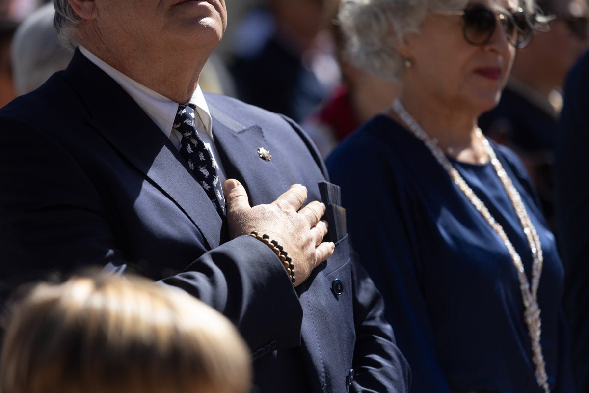 Las imágenes de la celebración del Patrón de la Policía en Granada