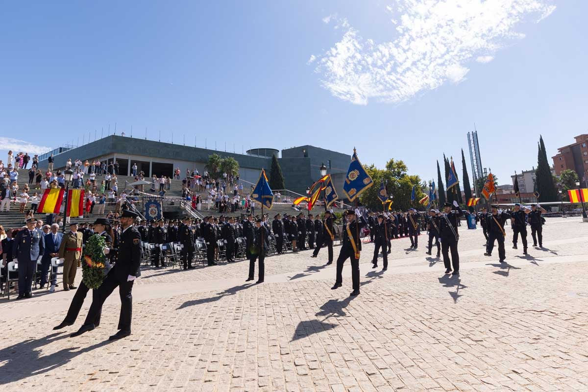 Las imágenes de la celebración del Patrón de la Policía en Granada