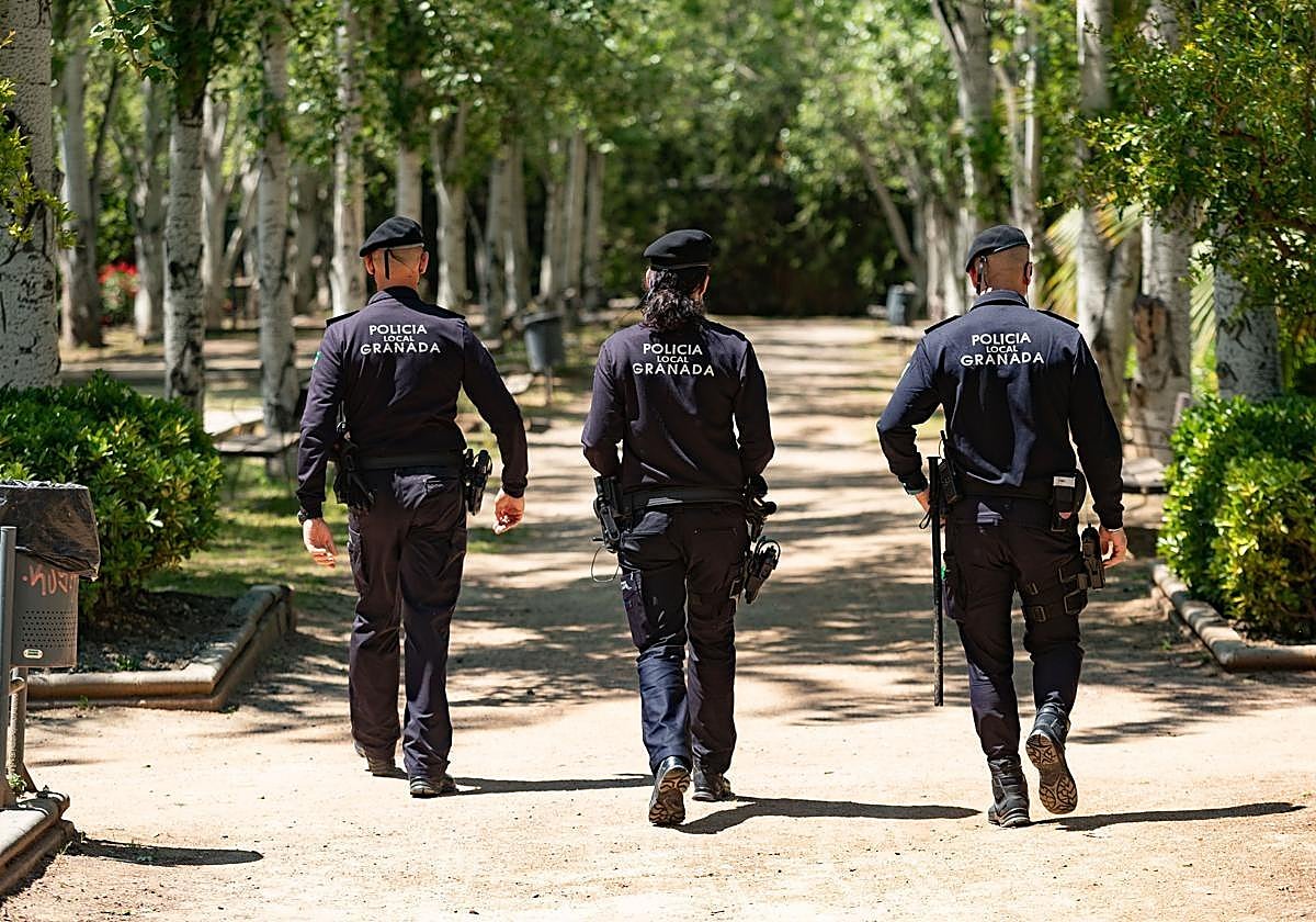 Droga incautada por la Policía Local de Granada.