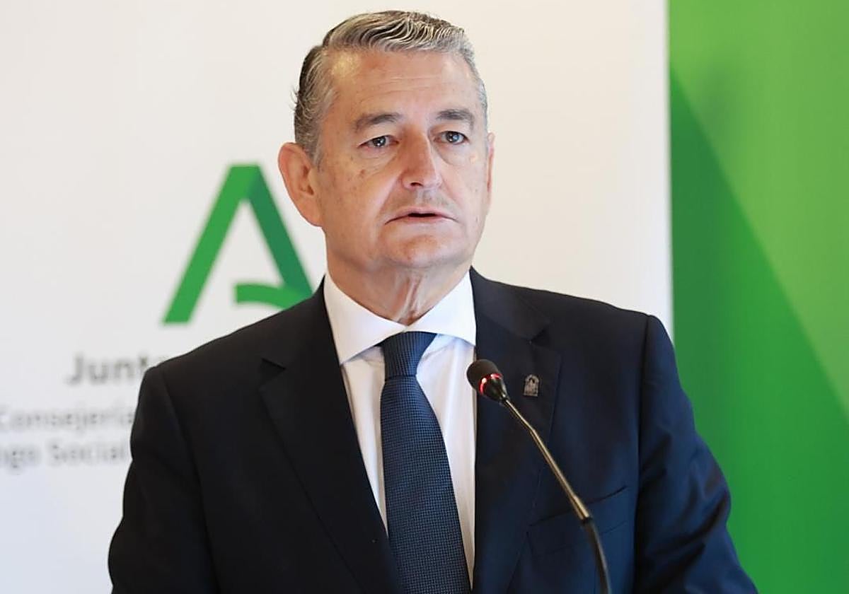 El consejero Antonio Sanz, en una imagen de archivo.