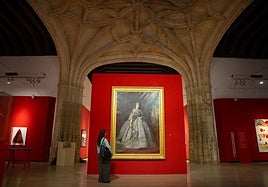 Retrato de Isabel II de Luis de Madrazo, pintor de la corte, propiedad de la UGR.