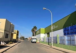 Calle Mirasol, en San Agustín, donde apareció el cuerpo sin vida de Antonio Campos.