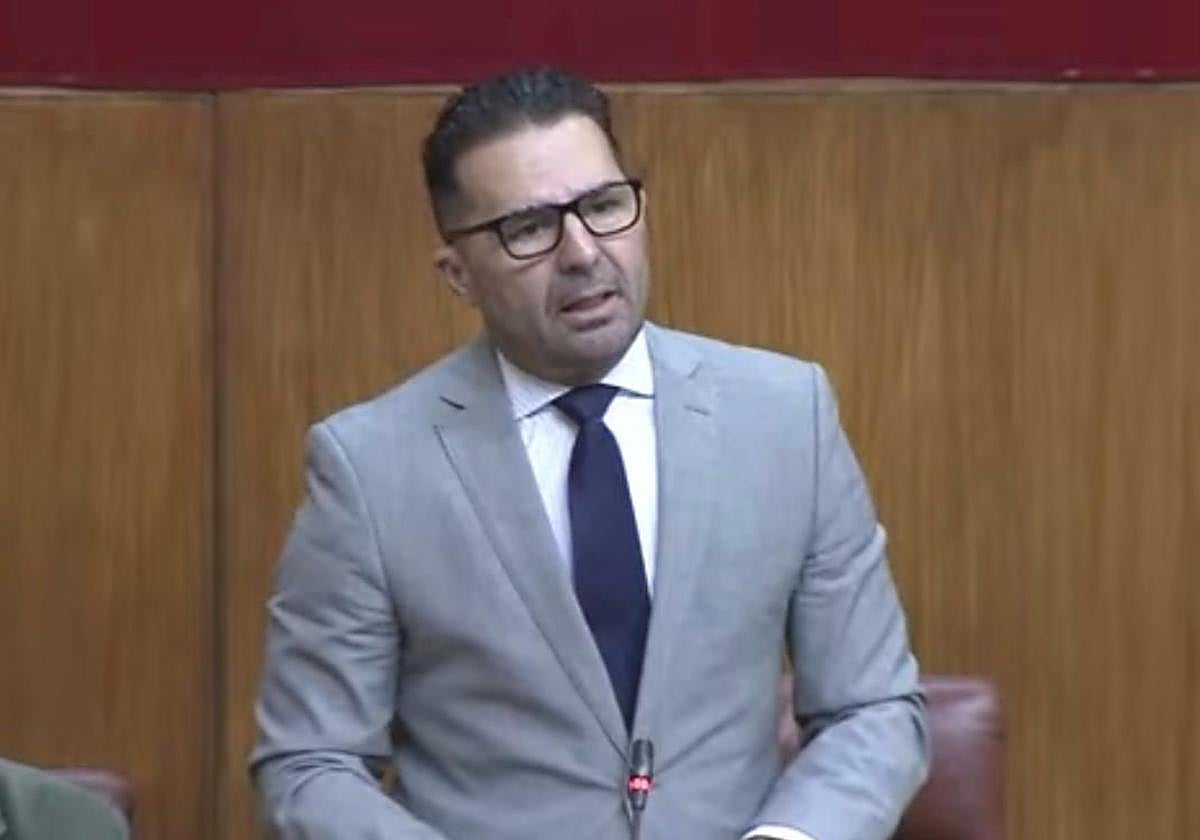 El parlamentario andaluz Noel López.
