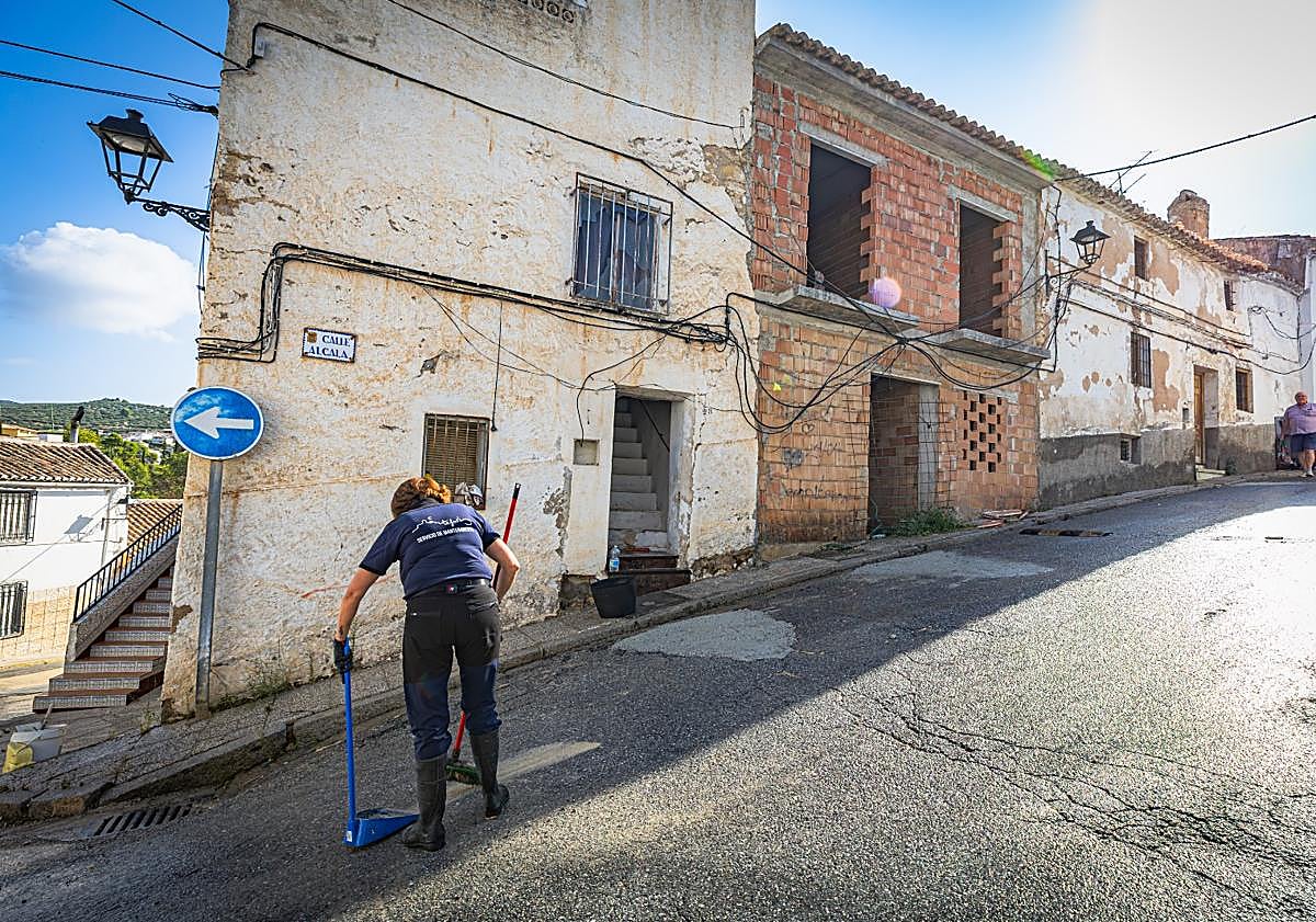 Imagen principal - Zona de Montefrío en la que se han producido los hechos.