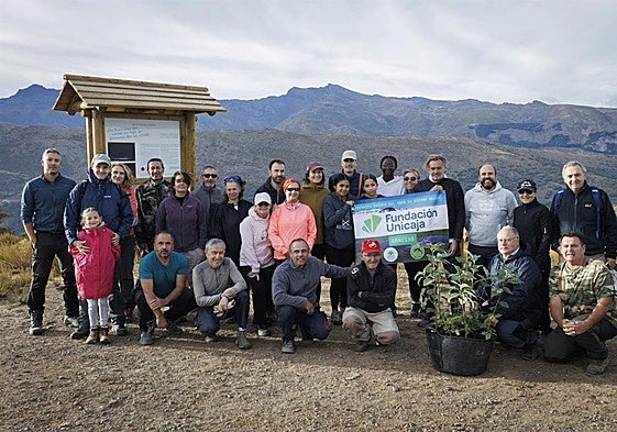 Proyecto `Raíces del agua` en el entorno de Sierra Nevada.