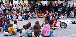 La Churry y su 'Wooooow!', uno de los espectáculos de FIT Cazorla.