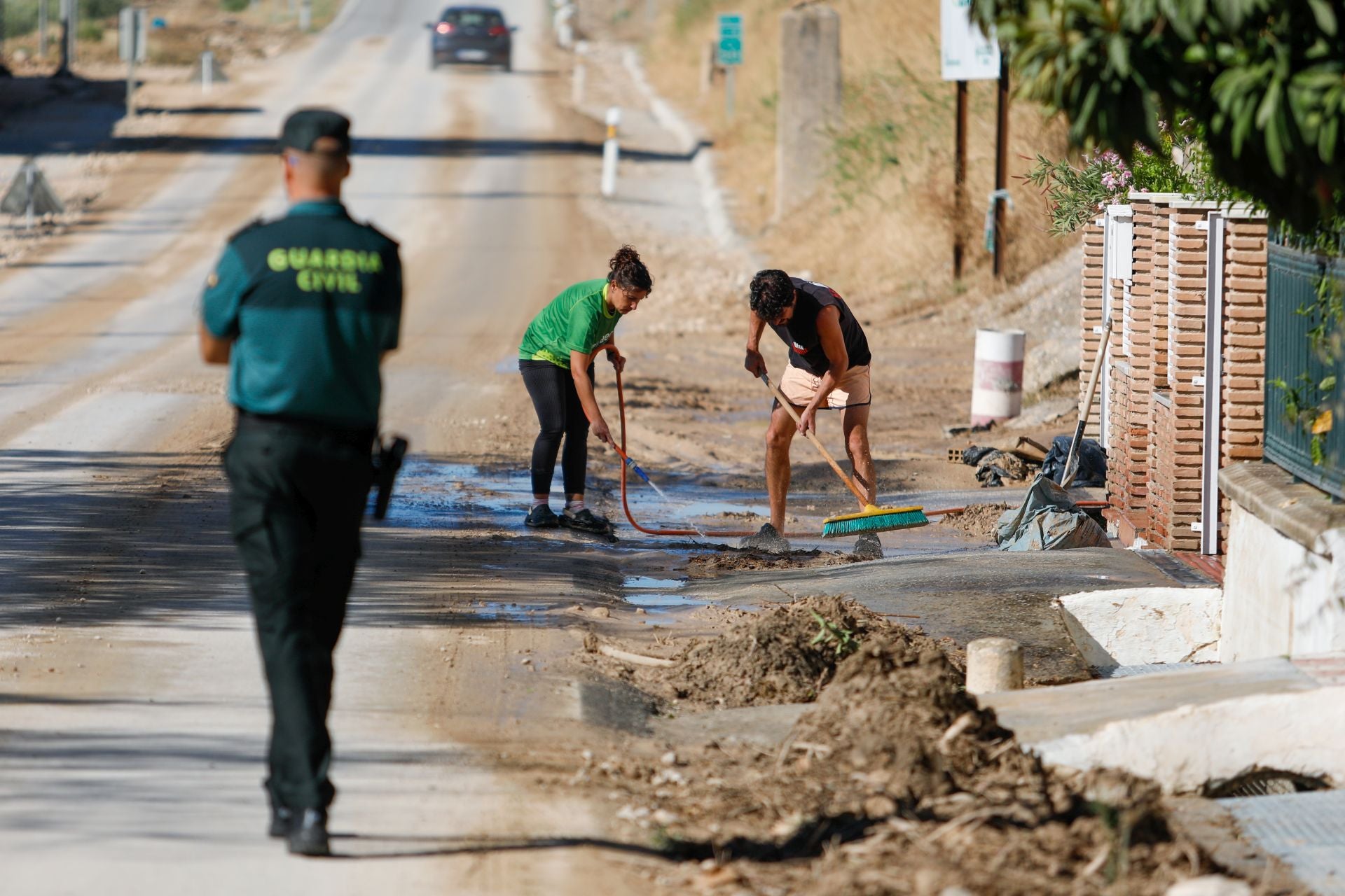 Los efectos de la borrasca Alice en la provincia de Granada
