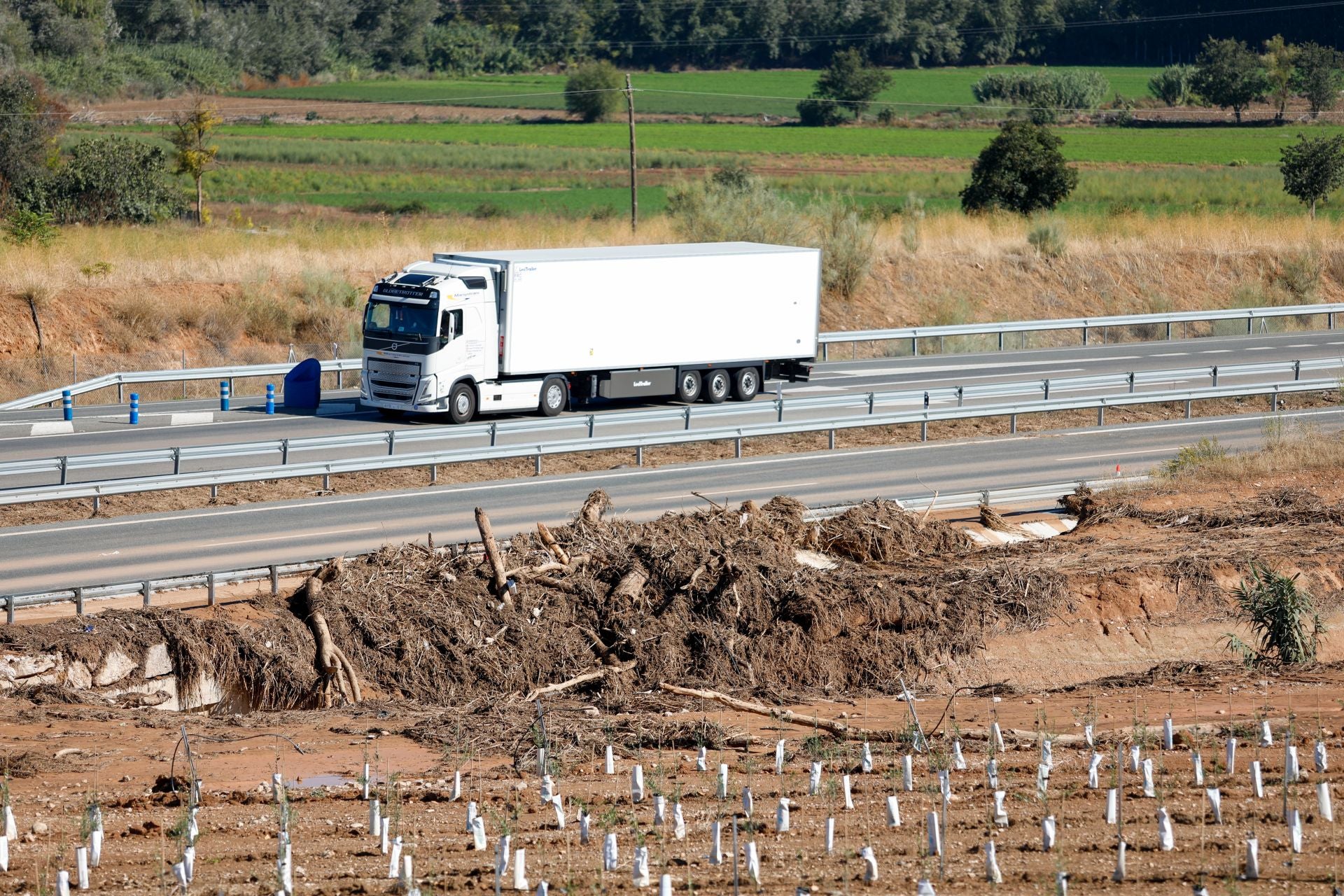 Los efectos de la borrasca Alice en la provincia de Granada