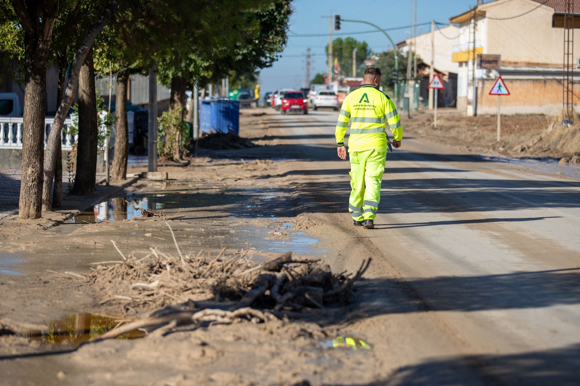 Los efectos de la borrasca Alice en la provincia de Granada