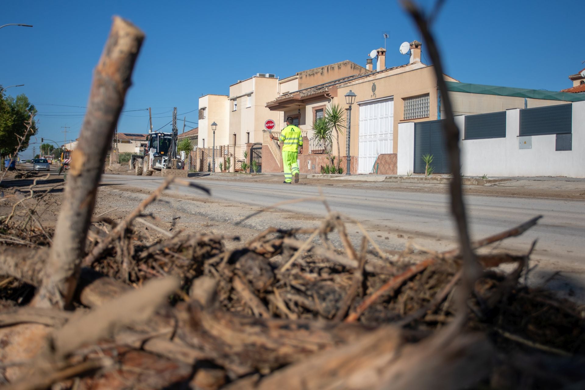 Los efectos de la borrasca Alice en la provincia de Granada