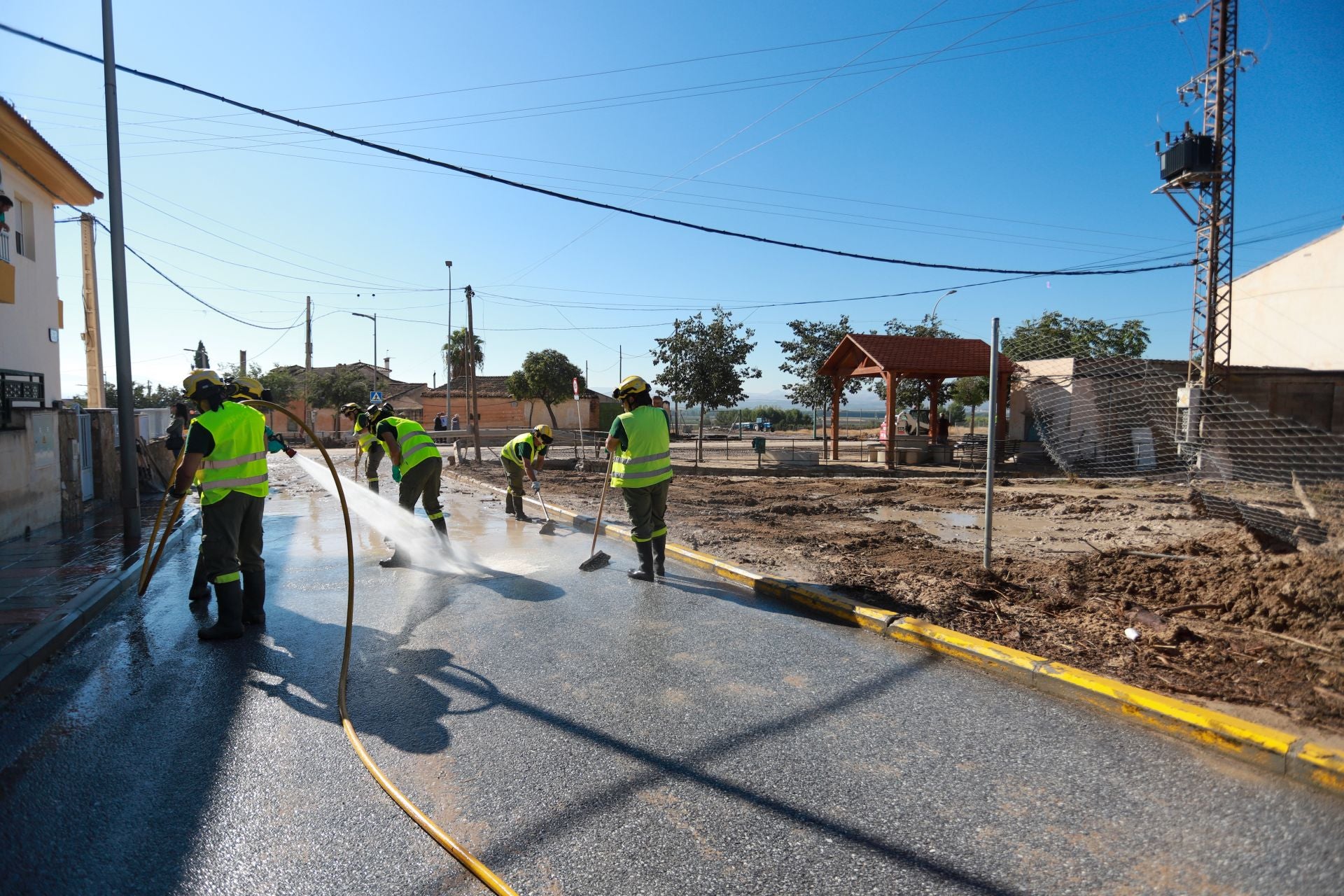 Los efectos de la borrasca Alice en la provincia de Granada