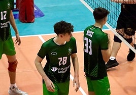 Álex Fernández, producto de la cantera de Unicaja Costa de Almería, crece en Palencia