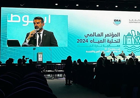 Intervención deFernández-Pacheco, en la pasada edición del encuentro.