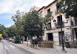 Los números 16 y 18 de la céntrica calle.