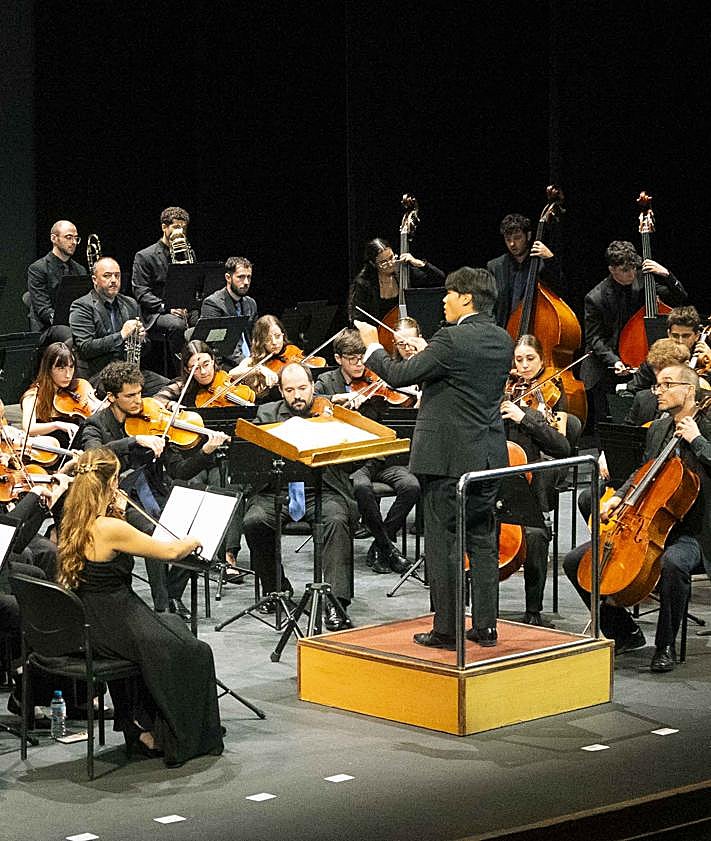 Imagen secundaria 2 - El V Concurso Internacional de Dirección de Orquesta de la UAL corona al estadounidense Harris Han