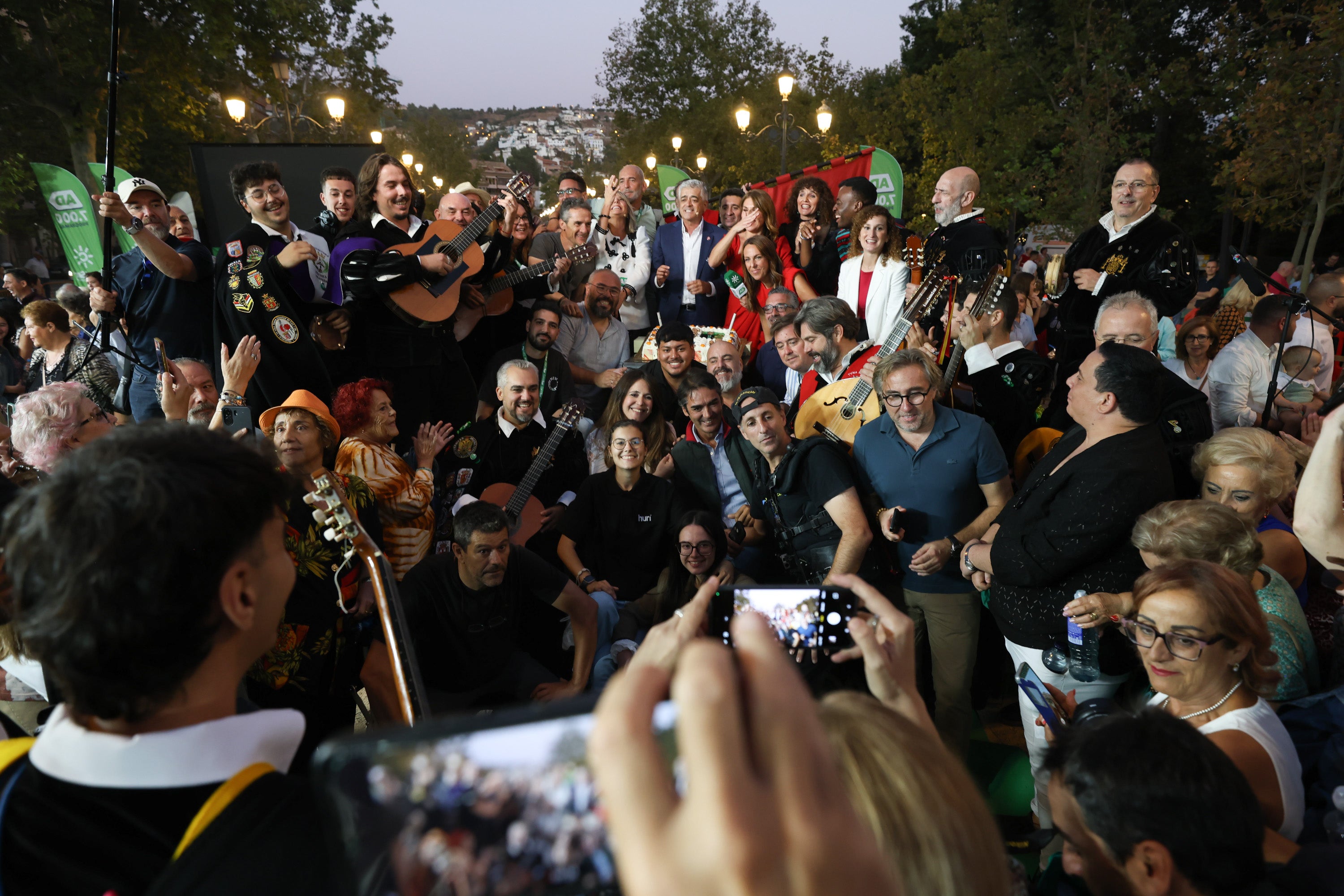 La imágenes de la celebración en Granada de los 7.000 programas de Andalucía Directo