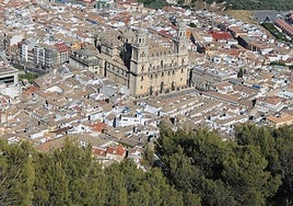 Panorámica de la ciudad de Jaén.