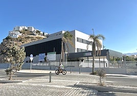 Estado actual de las obras del nuevo consultorio médico de Salobreña.