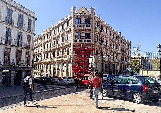 El edificio Casa del Americano, donde se ubicará el nuevo hotel.