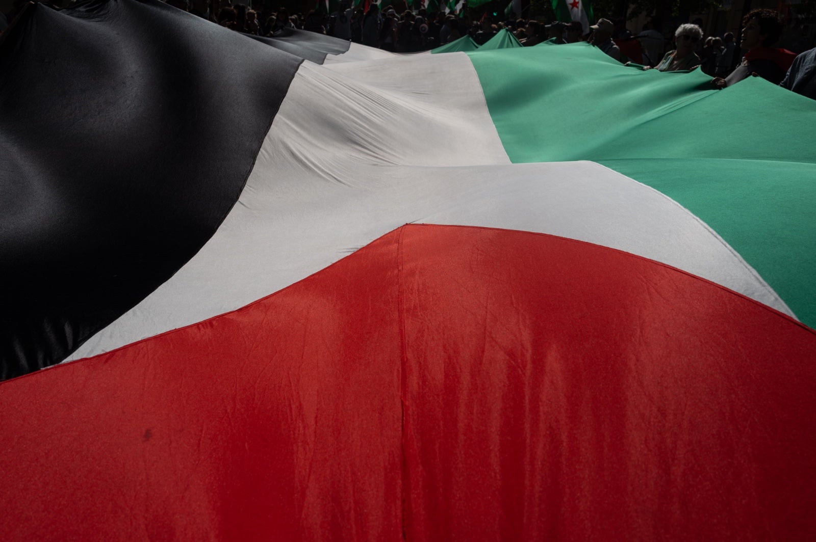 Las imágenes de la manifestación en Granada por Palestina