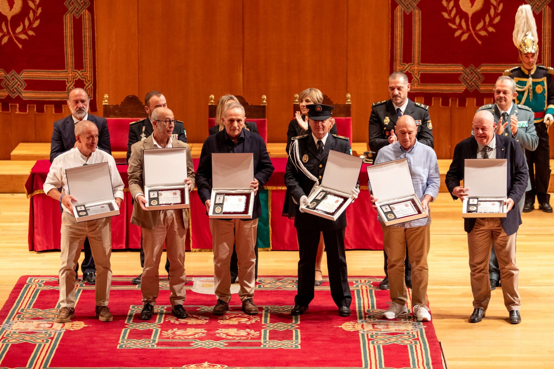 Las imágenes de la celebración de la Policía Local por su patrón, el Ángel Custodio